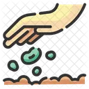 Seed Seeding Soil Icon