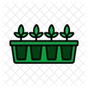Seedling Station Growth Nurturing Icon