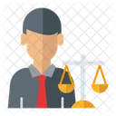 Justice Person Law Icon