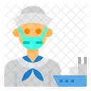 Seemann Avatar Maske Symbol