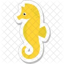 Seepferdchen Hippocampus Meer Symbol