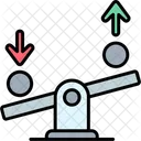 Seesaw Weight Physicss Icon