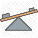 Seesaw Weight Physicss Icon