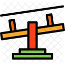 Seesaw Teeter Totter Playground Balance Icono