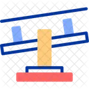 Seesaw Teeter Totter Playground Balance Icono