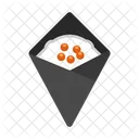 Seetang eingewickelt  Symbol