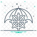 Seeversicherung Seefahrt Versicherung Icon