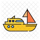 Segeln Boot Schiff Symbol