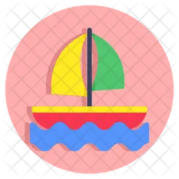 Segelboot  Symbol