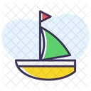 Segelboot Icon