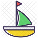 Segelboot Icon