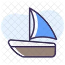 Segelboot Icon