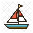 Segelboot  Symbol