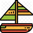 Segeln Boot Kreuzer Symbol