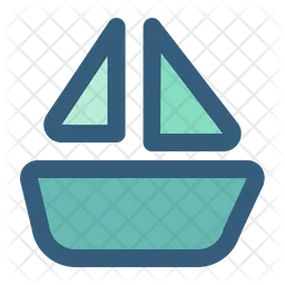 Segelboot  Symbol