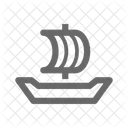 Schiff Anker Segel Symbol