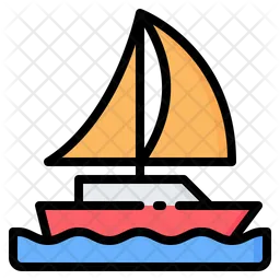 Segelboot  Symbol