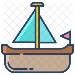 Segelboot  Symbol