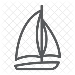 Segelboot  Symbol