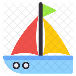 Segelboot  Symbol