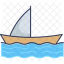 Segelboot  Symbol