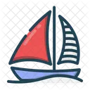 Segelboot  Symbol