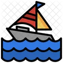 Segelboot  Symbol