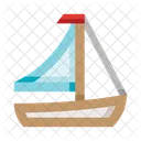 Segelboot  Symbol