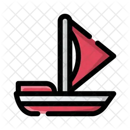 Segelboot  Symbol