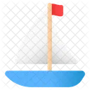 Segelboot  Symbol