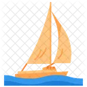 Segelboot  Symbol