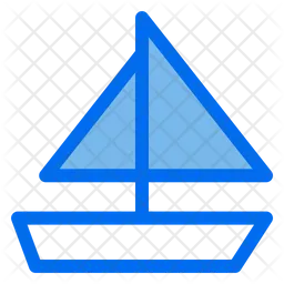 Segelboot  Symbol