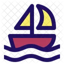 Segelboot  Symbol