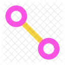 Segment Segmentierung Mathematik Symbol