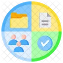 Segmentation Customer Document Icon