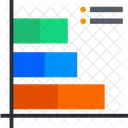 Segmentiertes Balkendiagramm  Symbol