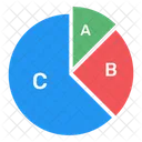 Kreisdiagramm Kreisdiagramm Modernes Diagramm Symbol