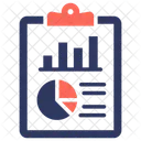 Segmentierung Bericht Statistik Symbol