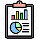 Segmentierung Bericht Statistik Symbol