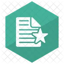 Segnalibro documento  Icon