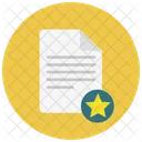 Segnalibro Documento Carta Icon