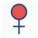 Segno di genere femminile  Icon