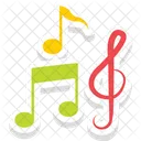 Segno Musicale Nota Musicale Canzone Icon