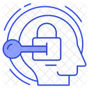 Blocco Del Cervello Privacy Segreto Icon