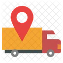 Entrega Ubicacion Paquete Icono