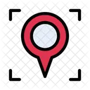 Enfoque Ubicacion Seguimiento Icono
