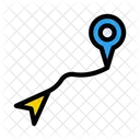 Seguimiento Ubicacion Mapa Icono