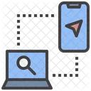 Seguimiento Busqueda Ubicacion Icono