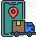 Seguimiento Pedido Entrega De Camiones Icono
