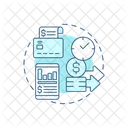 Gestion De Gastos Gestion De Gastos Tarjeta De Credito Icono